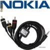 CABLU VIDEO NOKIA N8 700 701 5800 C6-01 N82 N85 N91E6 N95 N96 N900 N97 N97 MINI X6 N810 N9 702T, T7, E6, C7  ETC TV OUT LIVRARE GRATUITA