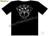 Tricou Poker Negru - Careu de Asi - Wanna Bet ?