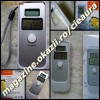 ALCOOL TESTER DIGITAL / ETILOTEST cu ECRAN DUBLU 5 FUNCTII: ALCOOLEMIE CEAS ALARMA CRONOMETRU TERMOMETRU ALCOOLTEST