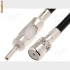 ANTENNA ADAPTOR ISO-DIN CABLE, STRAIGHT PLUG