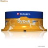 DVD-R VERBATIM INKJET PRINTABILE 4,7GB 16x CAKE BOX 25