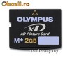 CARD xD-PICTURE 2GB TIP M+ OLYMPUS
