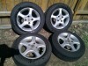 Set 4 jante aliaj 13 4x100 opel, astra, vectra, corsa, vw, golf, polo, logan, clio, cielo, solenza, super nova 175/65/13