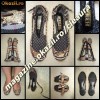 SANDALE / BALERINI DECUPATI DAMA PANZA BEJ firma brand BURBERRY SISTEM INCHIDERE CU ARICI PANTOFI FARA TOC FEMEI