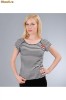 Tricou YOKKO din jerse elastic imprimat cu maneci raglan - Imprimeu