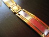 Vand bratara barbat placata cu aur de 14k model Versace