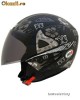 CASCA CASTI SHIRO SH-60 PRETTY NEGRU MAT | MOTO MOTOCICLETA ATV