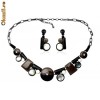Set fantezie cu colier si cercei , Cod Produs - FGBS-00013