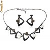 Set fantezie cu colier si cercei , Cod Produs - FGBS-00019