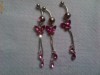 Piercing buric cu fluturasi roz
