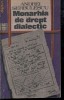 Anticariat Ion Andrei - Monarhia de drept dialectic - Autor : A. Serbulescu - 37785