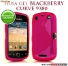 HUSA ROZ GEL - SILICON BLACKBERRY CURVE 9380 - TRANSPORT GRATUIT