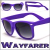 Ochelari de soare Wayfarer Purple Matte ; Cadou : un saculet pentru protectie !
