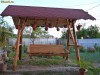 Leagan masiv rustic de gradina