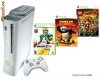 xbox 360 alb ,hard ,modat lt3 ,controller ,cabluri,casti net,+25 jocuri noi