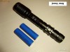 Lanterna Originala Smiling Shark SS-Z6 cu Led Cree XML-T6 Mega Zoom si Maxim 1600 Lumeni