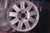 Vand jante aliaj originale ford 4x108 pe 14 albe cu anvelope vara