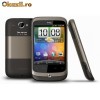HTC WILDFIRE brown folosit stare buna, functional orice retea, incarcator original!!PRET:430ron