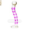 Toy Joy Glass Worxx Orgasm Stralucitor Dildo