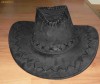 Palarie cowboy neagra