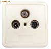 3 outlet wallbox, CX WALLBOX3
