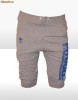 Pantaloni 3/4 Adidas , semitur, conici de trening , bumbac - editie GOLD - 60 ron
