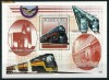 GUINEA 2000 - TRANSPORT FEROVIAR - A2 - COLITA NESTAMPILATA - MNH - COTA : 8.5 E