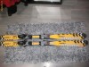 Schiuri 130cm atomic race 7 cu legaturi marker impecabile