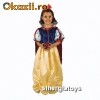 Costum SERBARE copii- Alba ca Zapada 7-10ani.Include Rochita satin maneca scurta,guler alb,pelerina, fundita pe bentita ST9973-2