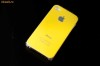 Iphone 4 - Carcasa subtire spate galbena