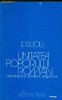 UNITATEA POPORULUI ROMAN - I.D.SUCIU - Contributii istorice banatene
