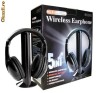 Casti wireless 5 in 1 cu microfon si radio FM incorporat