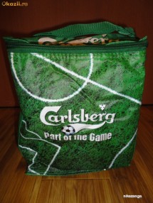 Carlsberg geanta izoterma, doar 19 lei!!! foto