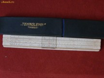 RIGLA DE CALCUL 27 CM TEHNOLEMN CU CUTIE foto