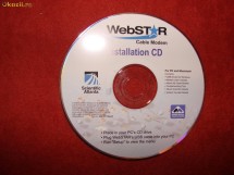 WEBSTAR CABLE MODEM INSTALLATION CD foto