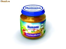 Fructe borcan, 125g, Humana, diverse sortimente foto