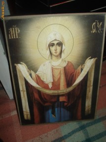 Icoana Acoperamantul Maicii Domnului foto