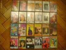 Colectie casete audio diversi artisti rock pop jazz country prog foto