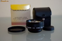 obiectiv telephoto SOLIGOR 1,5X montura filet 46mm foto
