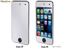 Folie Oglinda Mirror Screen Protectie Display iPod Touch 4 4G foto