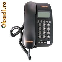 Telefon fix cu display LCD, Techno, Britcom foto