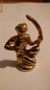 Figurina metal arcas foto