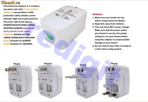 Adaptor priza UK EU USA Australia