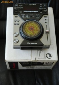 CD PLAYER PIONEER CDJ400,STARE NOUA foto