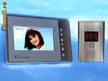Interfon Video cu MEMORIE, SONY CCD, pt. o casa individuala; Tip: 584C - 691M foto