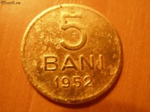 5 BANI 1952 foto