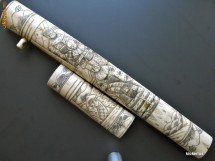 Tanto fildes - japonez autentic sec. XIX foto