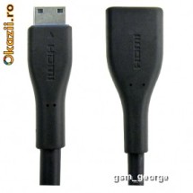 CABLU MINIHDMI MINI HDMI ADAPTOR DVD,MINIDVD,LAPTOP,PROIECTOR,TABLETA, NOTEBOOK, PC, CAMERA DIGITALA, CAMERA FOTO-VIDEO CA156 NOKIA