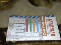 Cupa Italiei - Bilet meci de fotbal -  Inter Milano - Fiorentina - 28 februarie  1996 foto