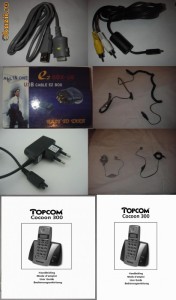 VAND COMPONENTE TELEFOANE (CABLU DATE, HANDS-FREE,ACUMULATORI, INCARCATOARE, TELEFOANE DECT)) foto